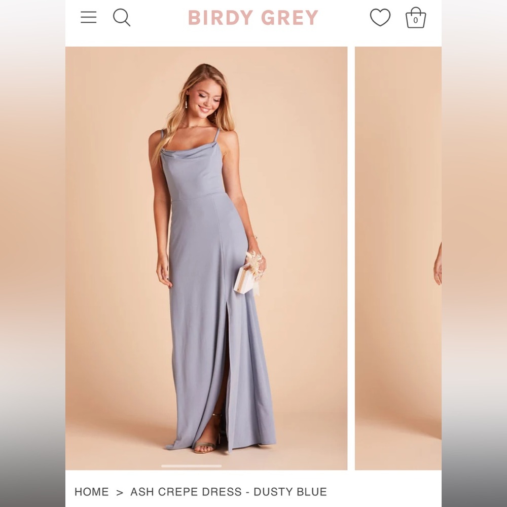 Birdy Grey Ash Crepe Dress